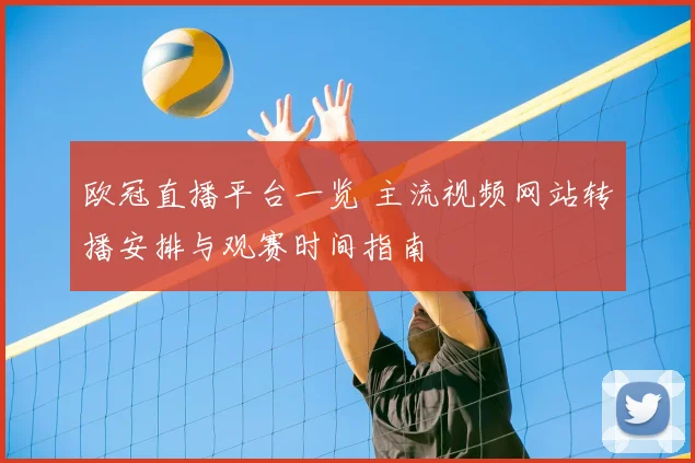 欧冠直播平台一览 主流视频网站转播安排与观赛时间指南